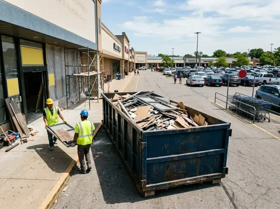 retail-store-renovation-debris-003 — frequently asked questions, Roll-off Dumpster Rentals in Hokendauqua, PA